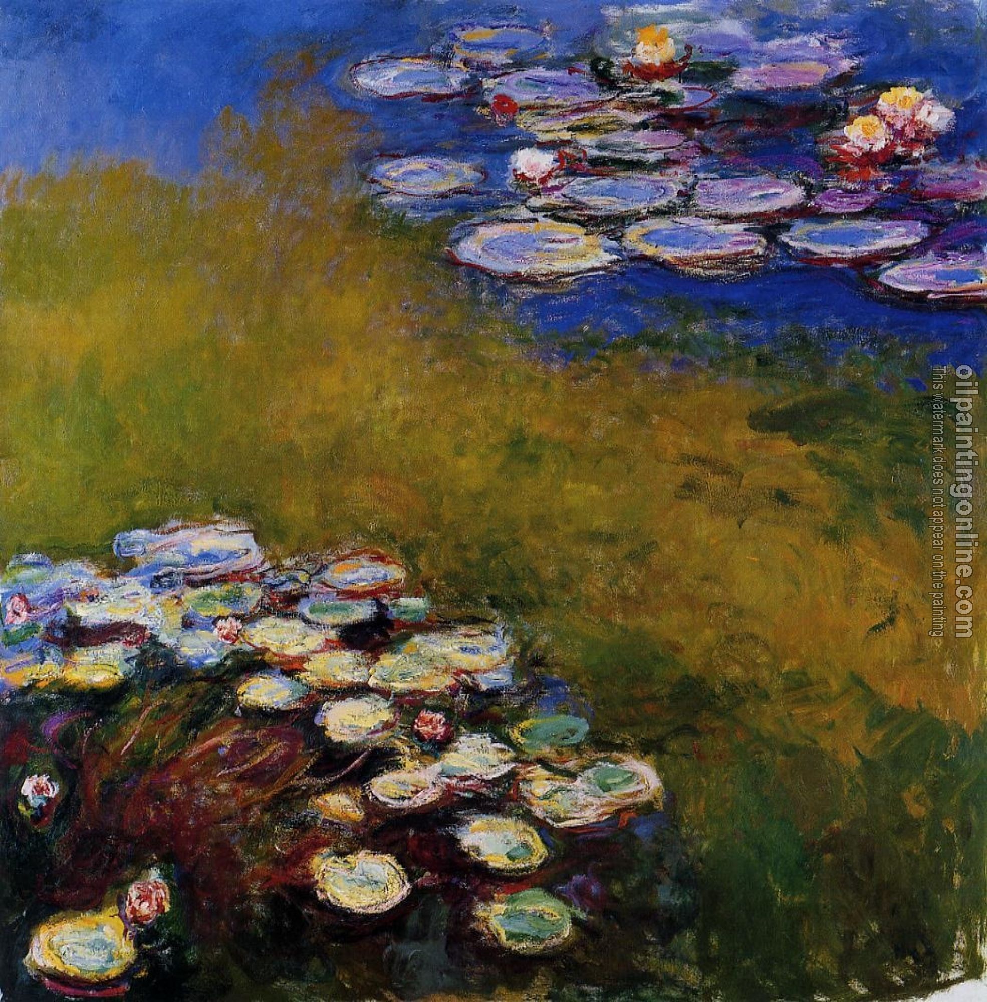 Monet, Claude Oscar - Water Lilies